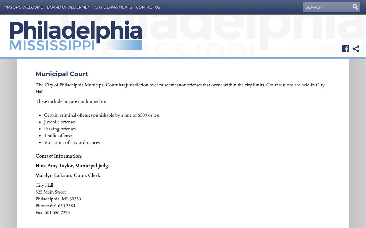 Philadelphia court docket Municipal Court at City Hall